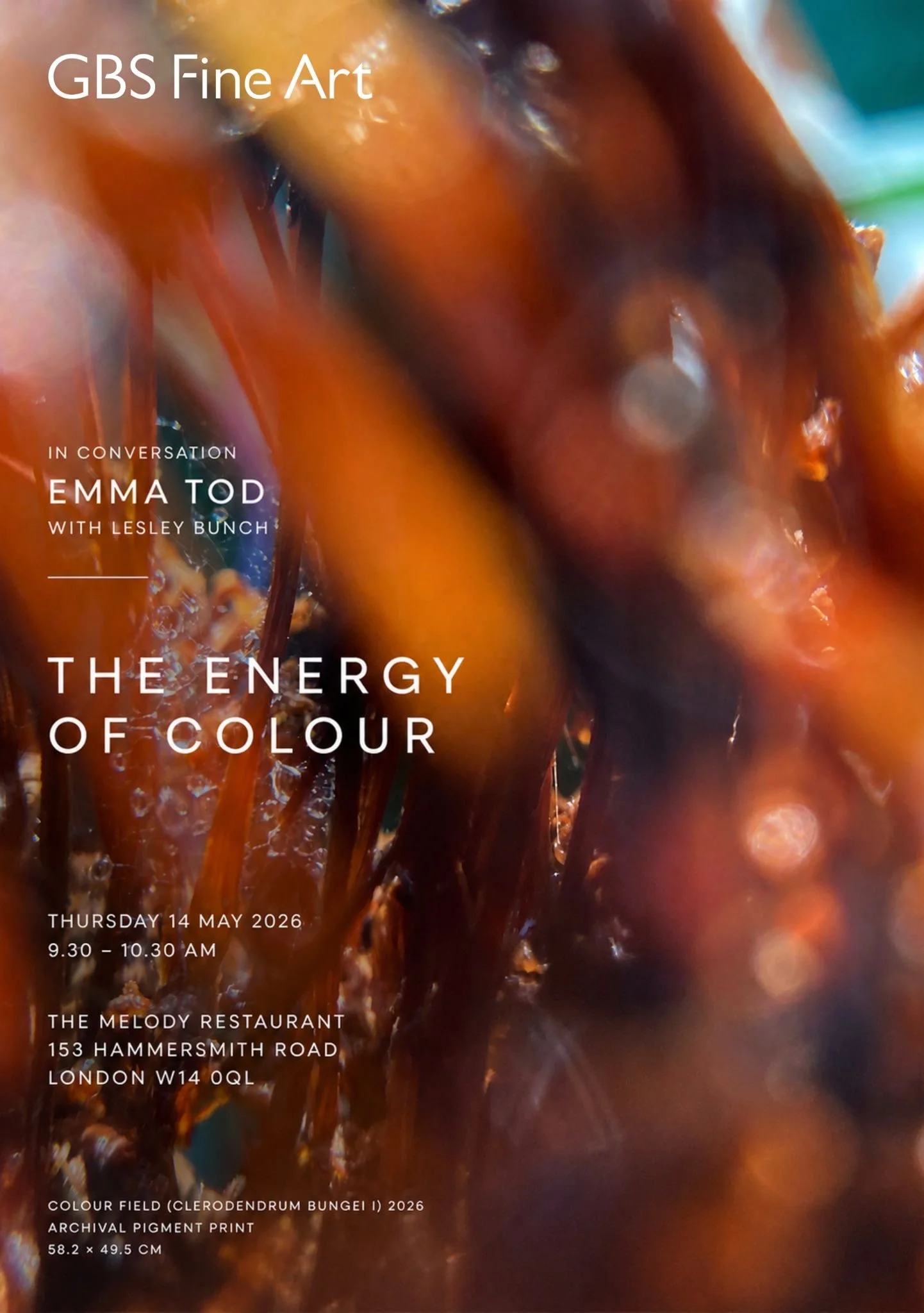 Emma Tod in conversation….