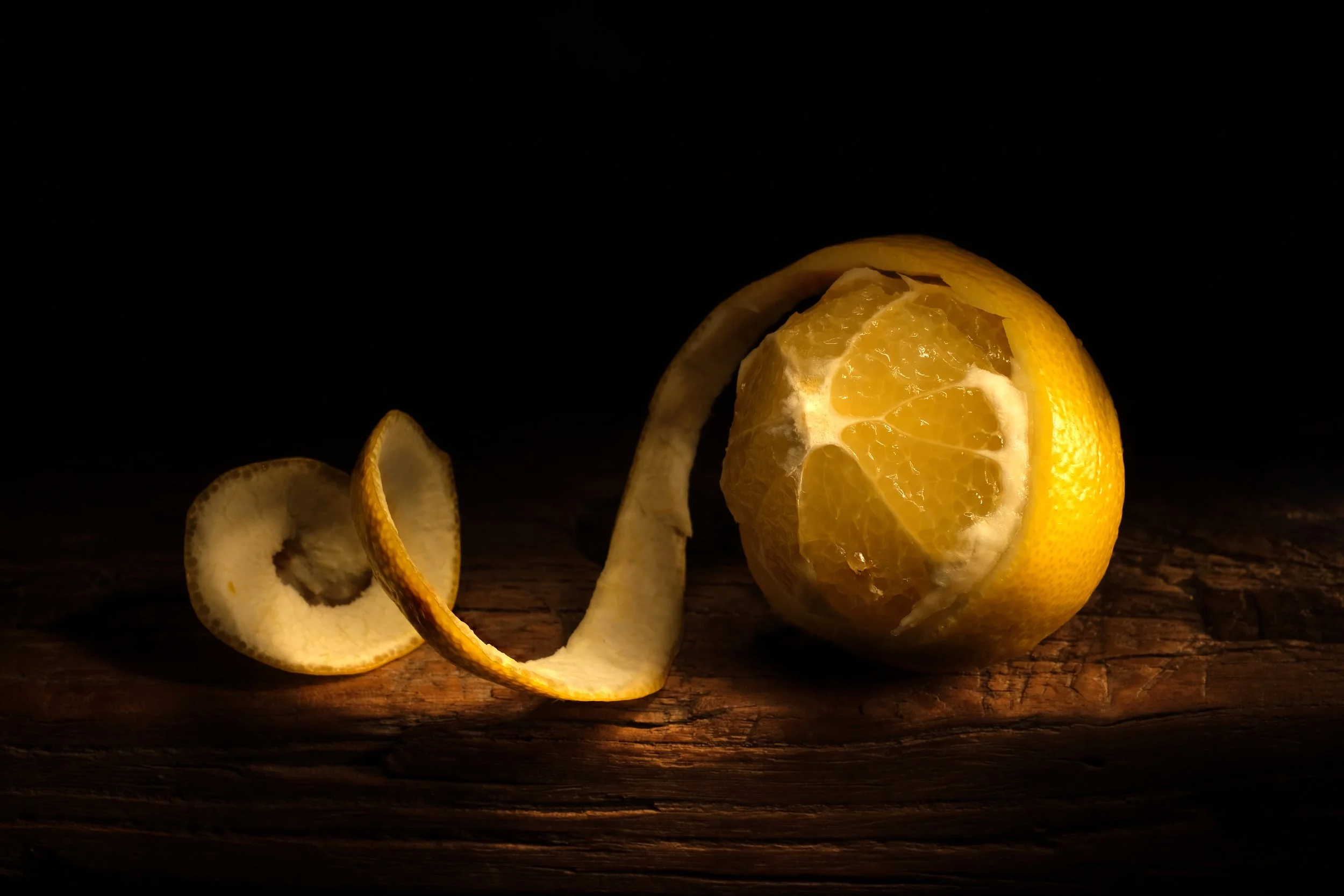 Peeled Lemon