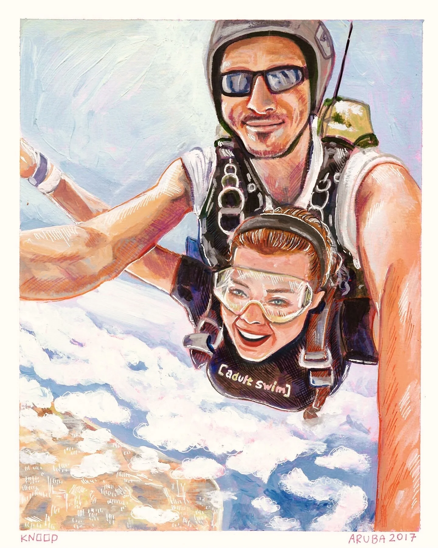 "Sky Dive" Aruba 2017