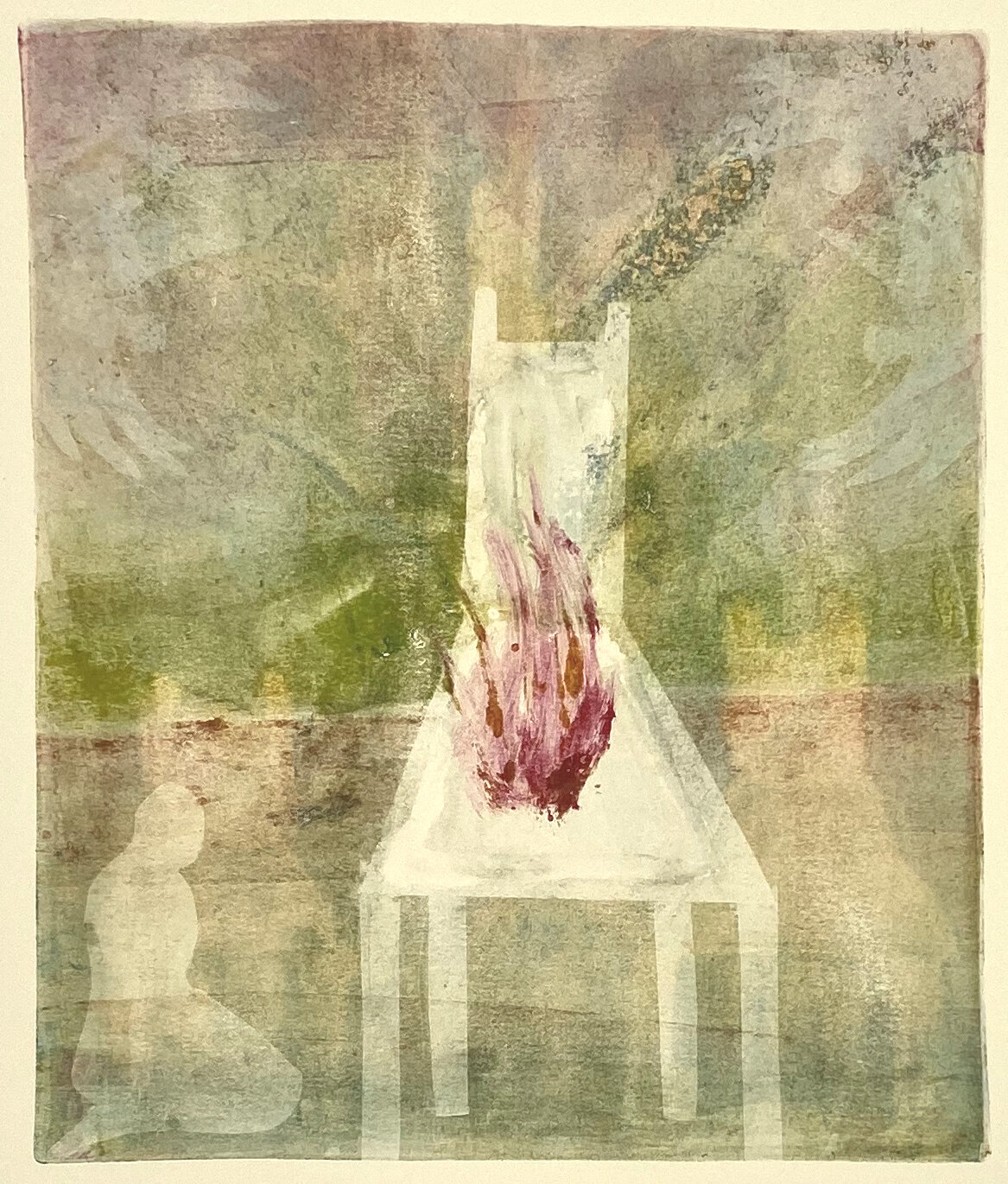 worship (ghost print)