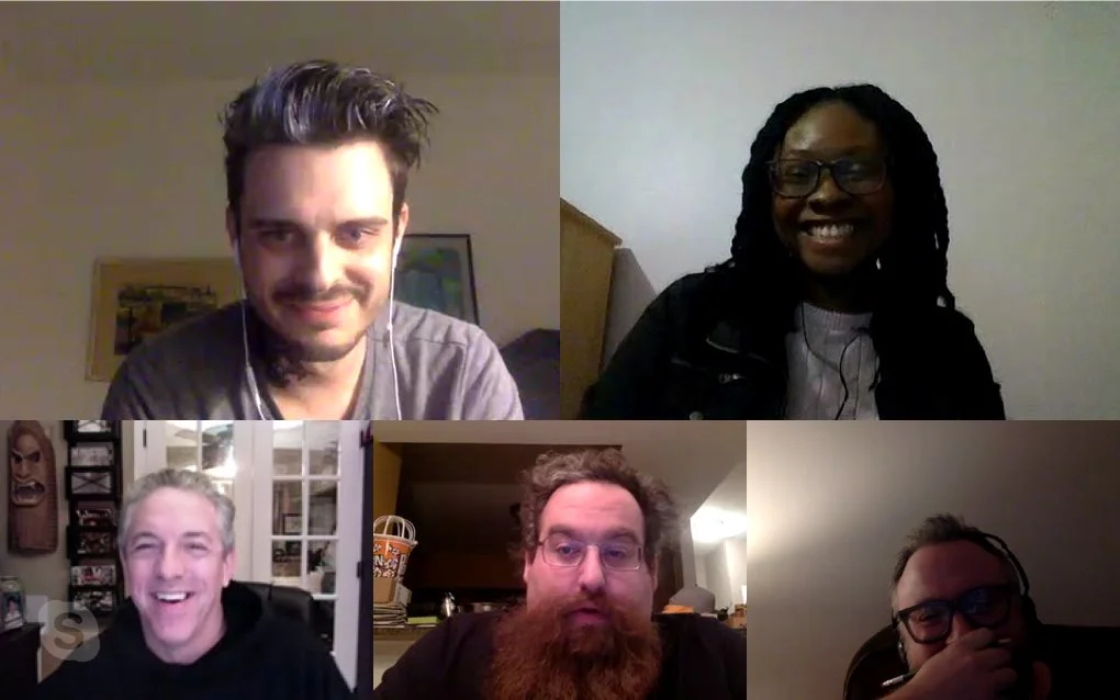Contemporary Dark Fiction Skype call.