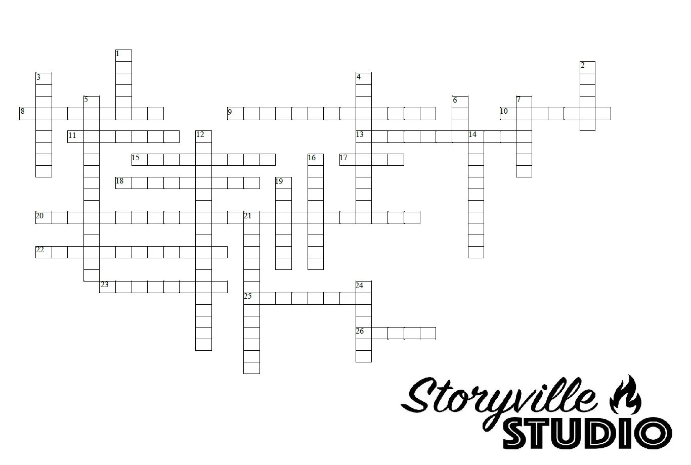 Storyville 2019 Crossword
