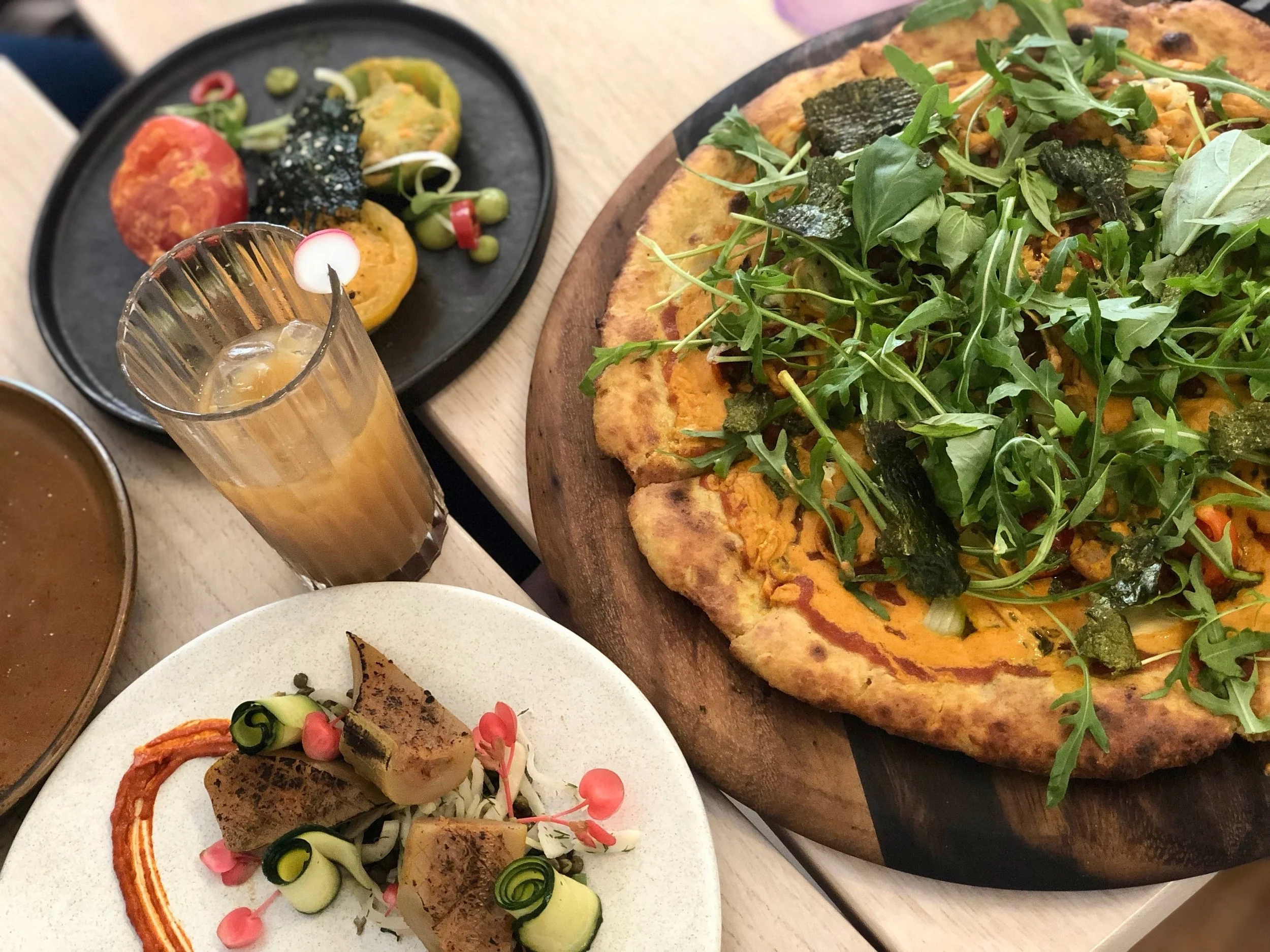When pizza gets healthy….@Wild Food Cafe, May 2019