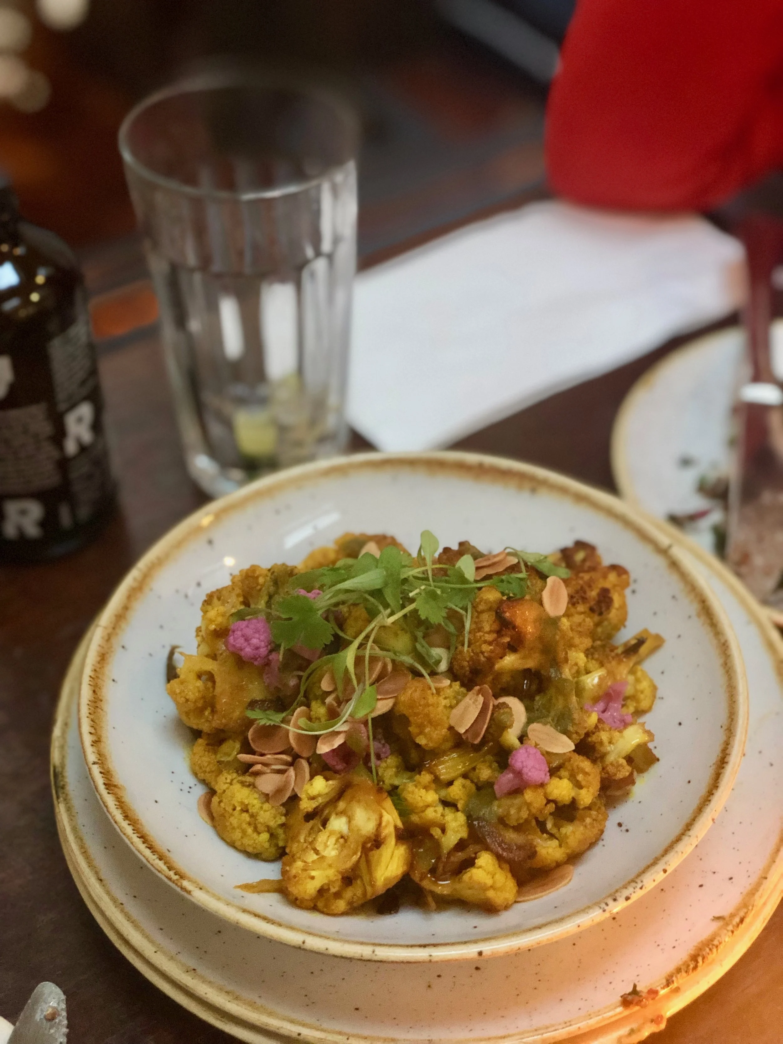 Big flavours from Roasted cauliflower @Slaw, May 2019.