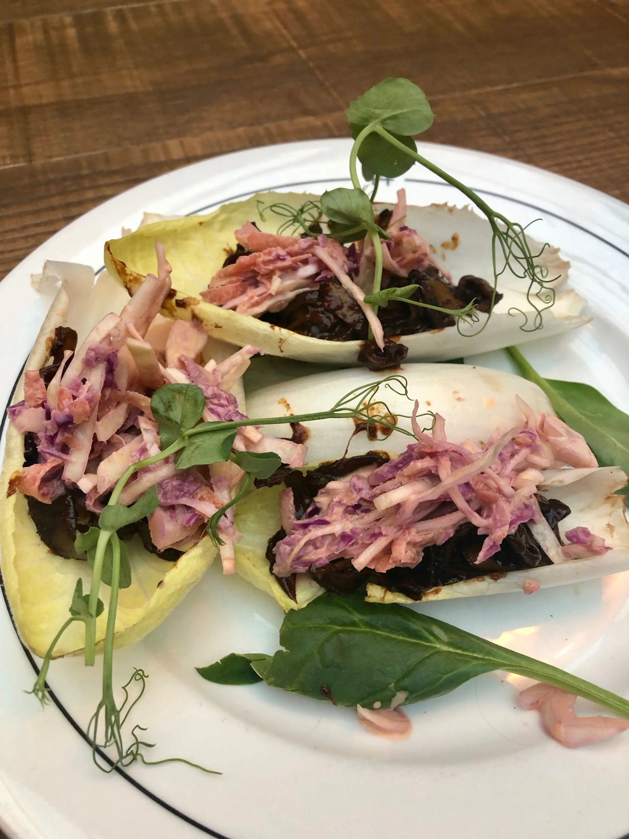 Even the cabbage is pink @Kalifornia Kitchen! May, 2019