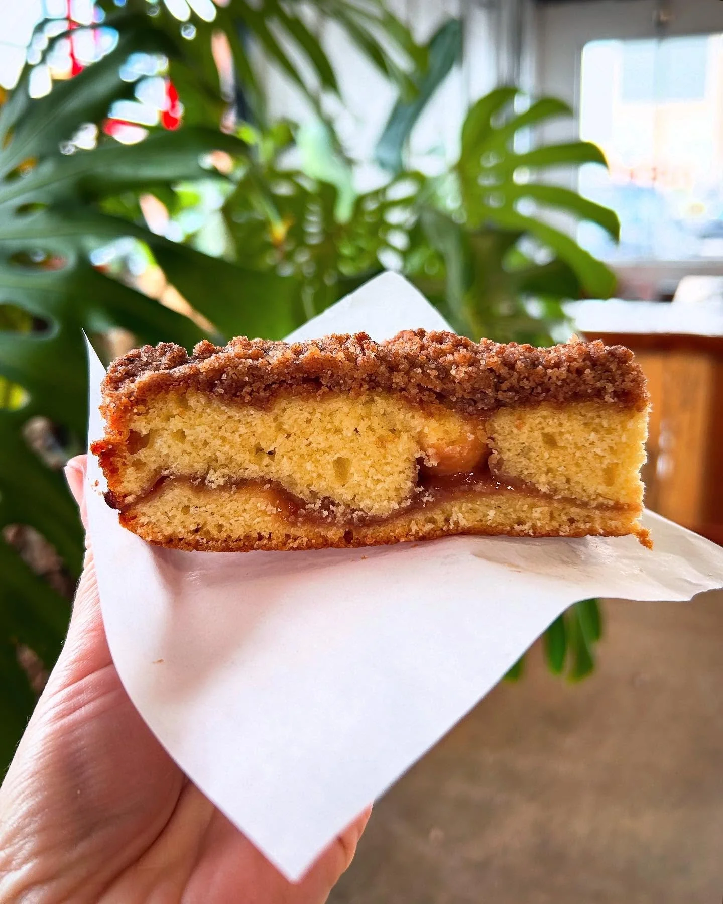 We’ve switched up our coffee cake to a plum orange, with a layer of our Michigan plum jam and fresh orange zest. Perfect for these cool morning with a cup of coffee.
We are open
9:00 - 2:00
❤️