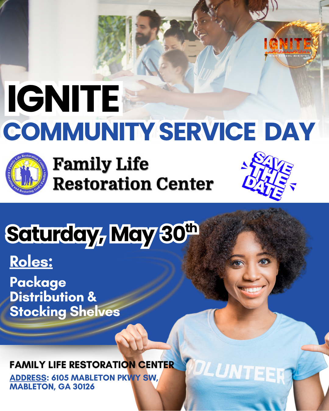 Ignite Community Service Day (FLRC)