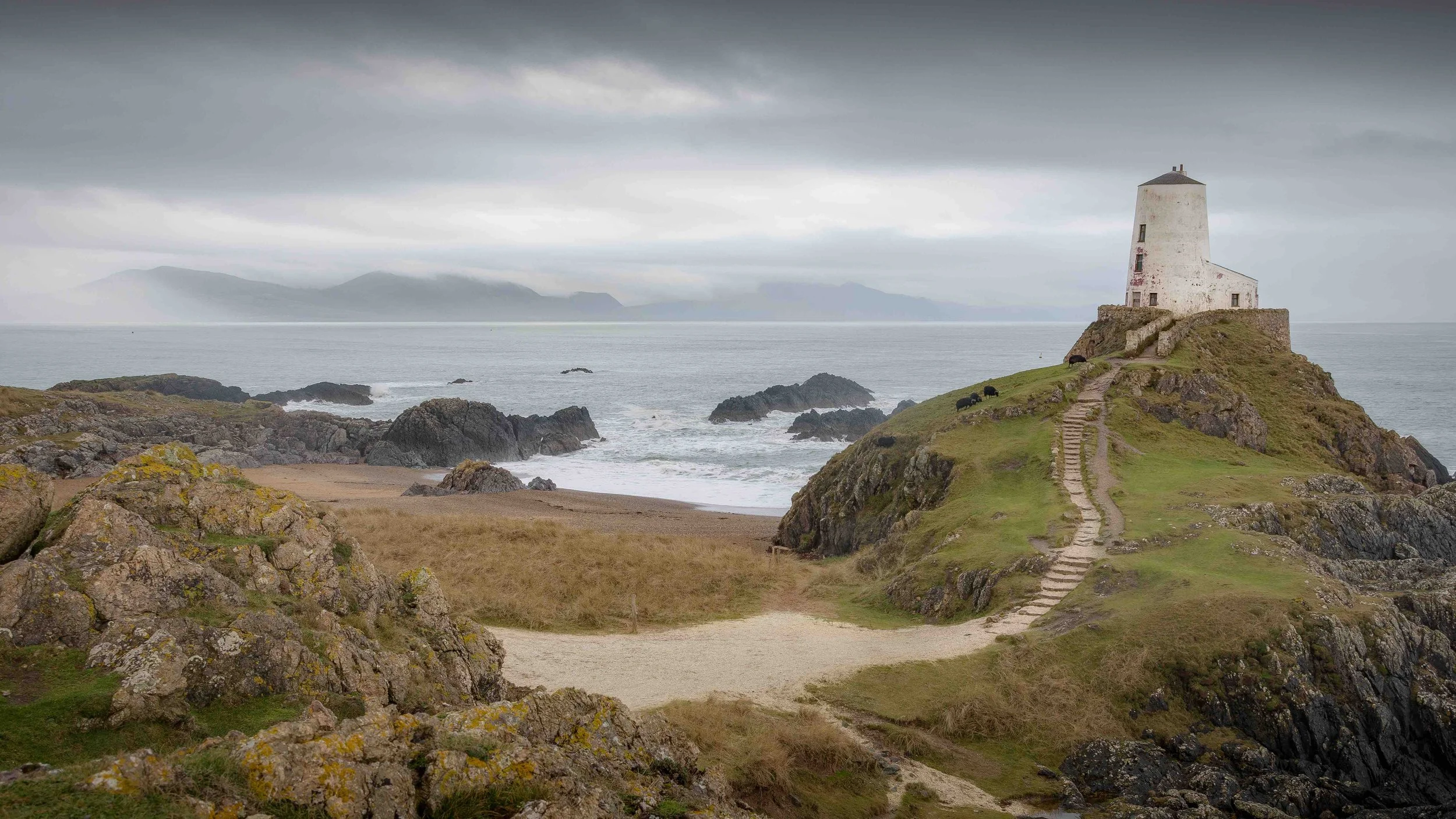 Photographing Llanddwyn Island on the Anglesey Coast
