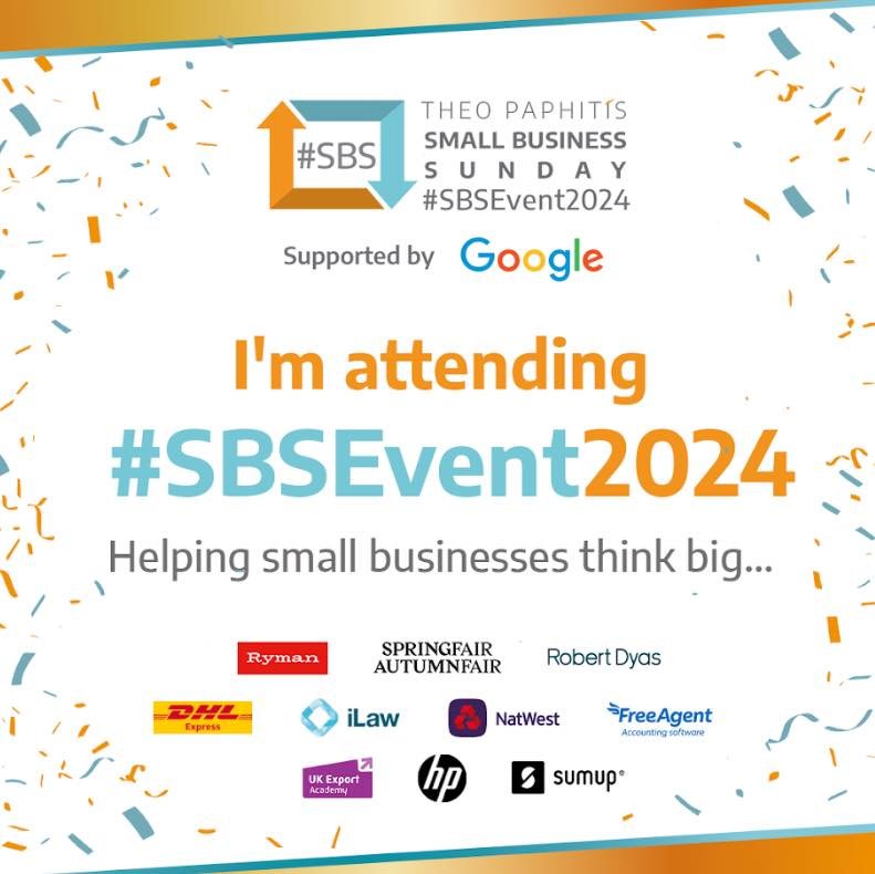 Happy Monday everyone, hope you had a wonderful weekend. 

Just wanted to let you know that I&rsquo;ll be away from Hat HQ on Thursday, Friday and Saturday this week to attend the #SBSEvent2024 conference in Birmingham 

Whilst I won&rsquo;t be able 