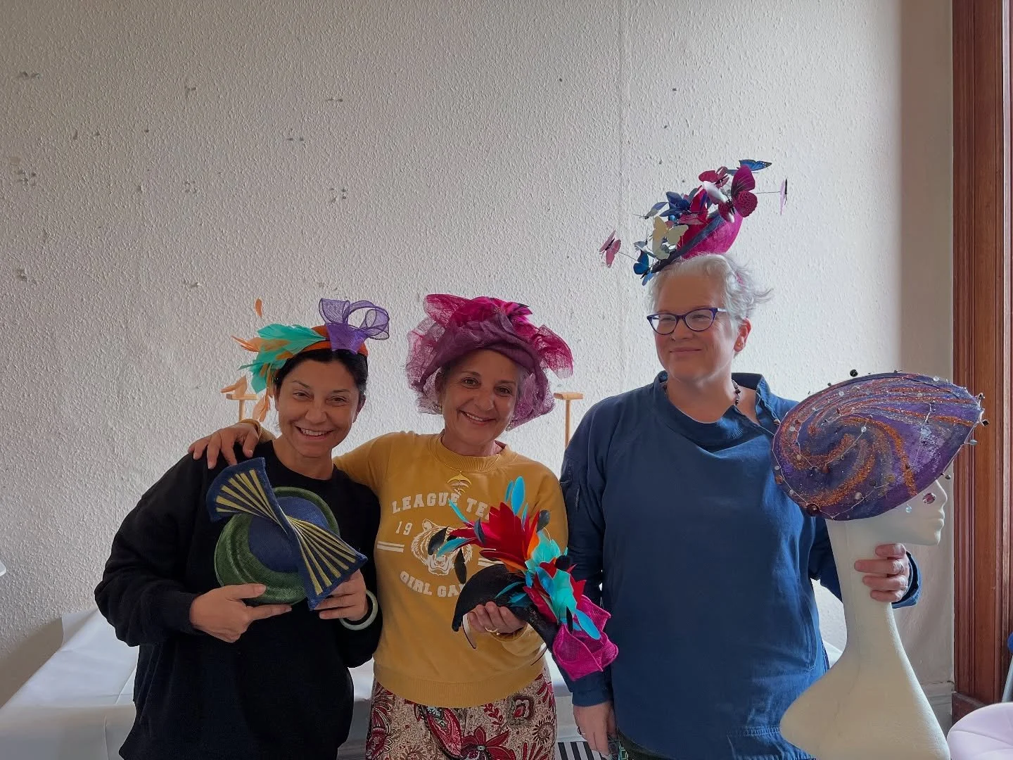 Would you like to combine a holiday with creating your very own hat in a beautiful country house in Scotland?

Join me from the 14th to 19th September at @gartmorehouse for a friendly and creative Introduction to Millinery workshop&mdash;perfect for 