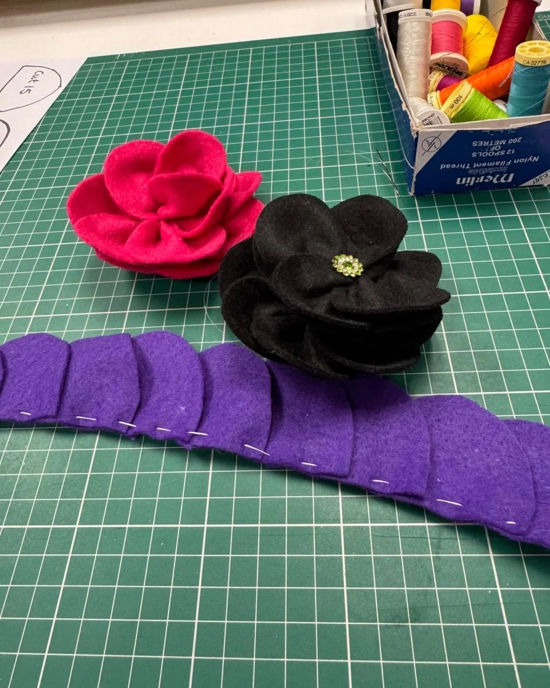 It was great to do my first workshop of the year the afternoon as part of the 2026 Feel Good February programme. This year&rsquo;s fabulous felt flower was a felt rose and I had a fantastic group of ladies learning to make them with me. 

Following m
