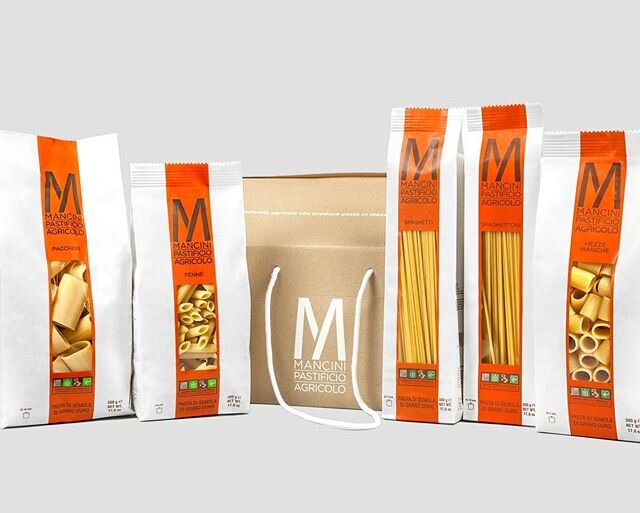 Sapori is so excited to be partnering with Pasta Mancini to offer premium Italian pasta produced exclusively from the Durum wheat of Le Marche. Semolina and water are the only two ingredients of this amazing Artisan pasta. We have both retail and who