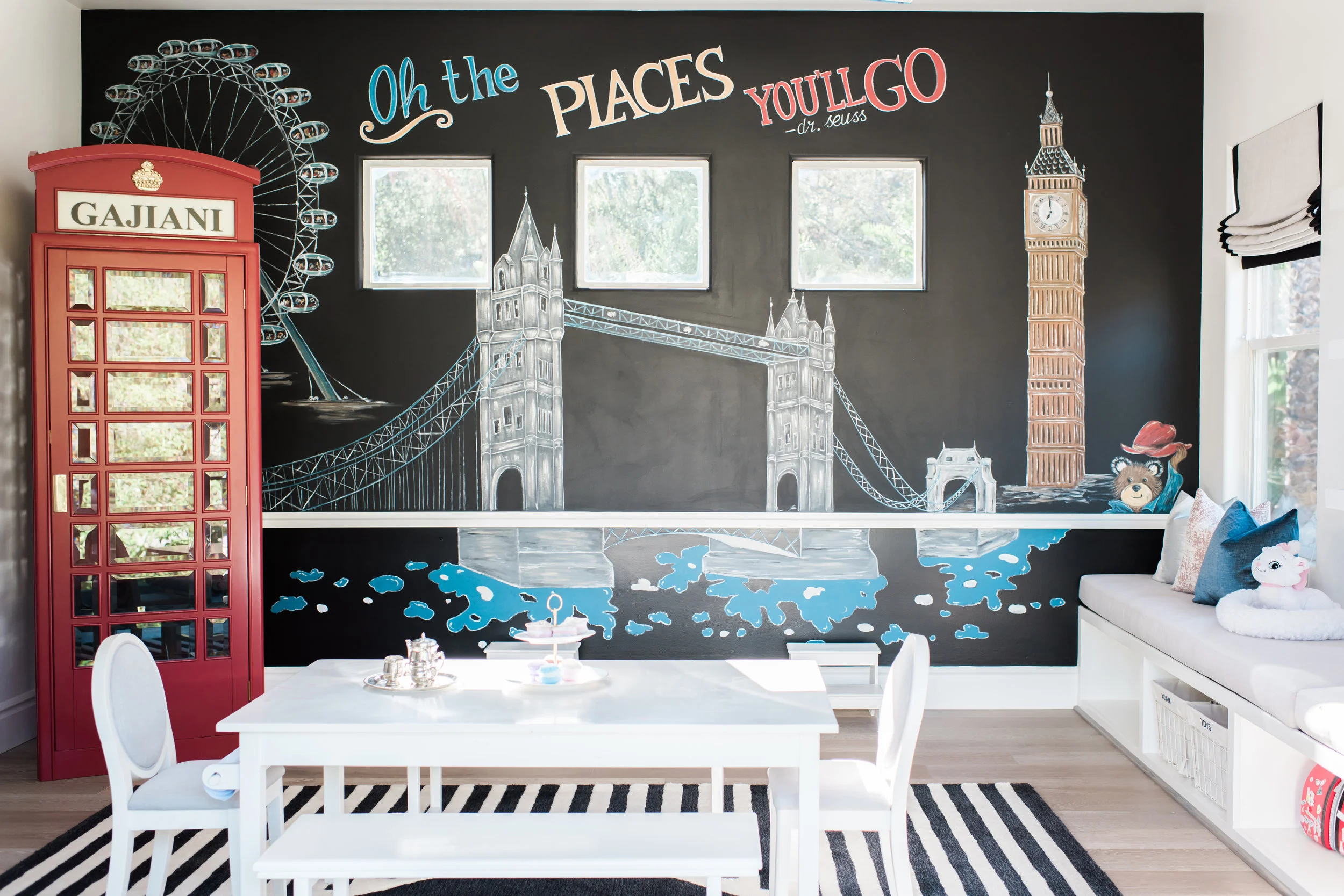 Oh The Places You'll Go! Play Room designed by Rockabye Mommy