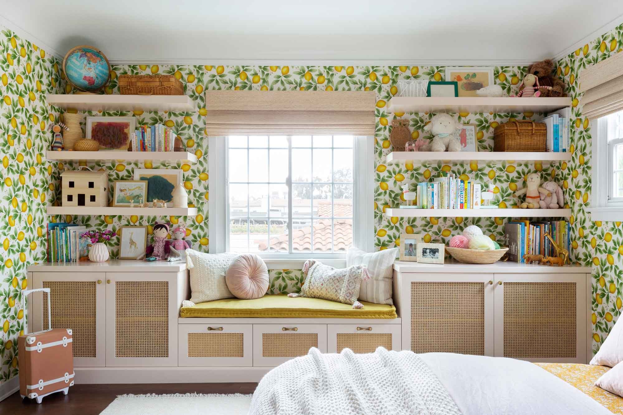 Creating A Focal Point With Wallpaper Rockabye Mommy