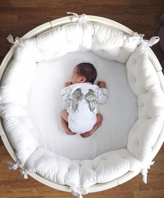 Round Crib Rockabye Mommy, Round Baby Beds Cribs