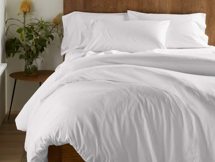 Non Toxic Bedding And Why It S, Odin Cotton Matelassé Duvet Cover