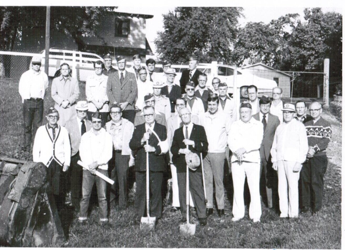  September 20, 1975 - Groundbreaking on what is now called the Zionsville Lions Clubhouse located at 115 S. Elm Street. 
