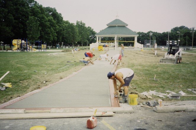 Lions Park Renovation 1990 – 1997 Gazebo