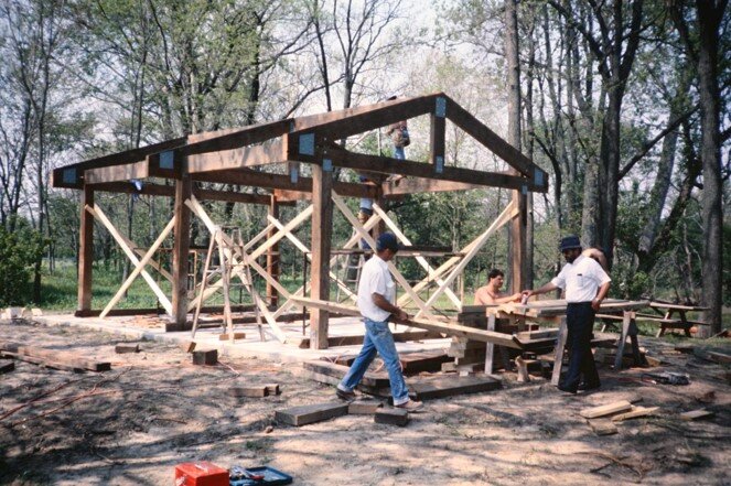 Lions Park Renovation 1990 – 1997 Rotary Shelter