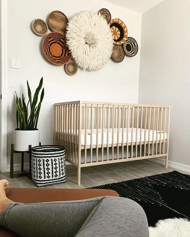 Currently wondering why I&rsquo;m so anxious to finish this room and the baby a. Isn&rsquo;t due for months b. After birth, won&rsquo;t be sleeping in here for sooooooooo long 🤦&zwj;♀️. #pregnancyanxiety