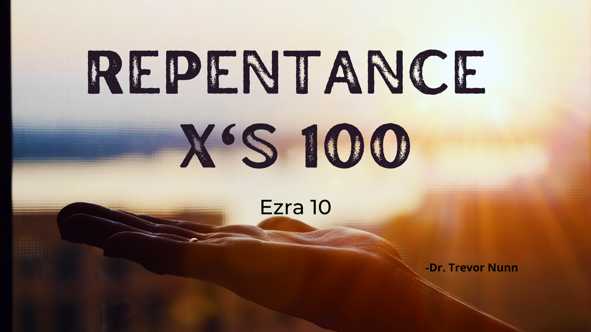 Repentance X 100