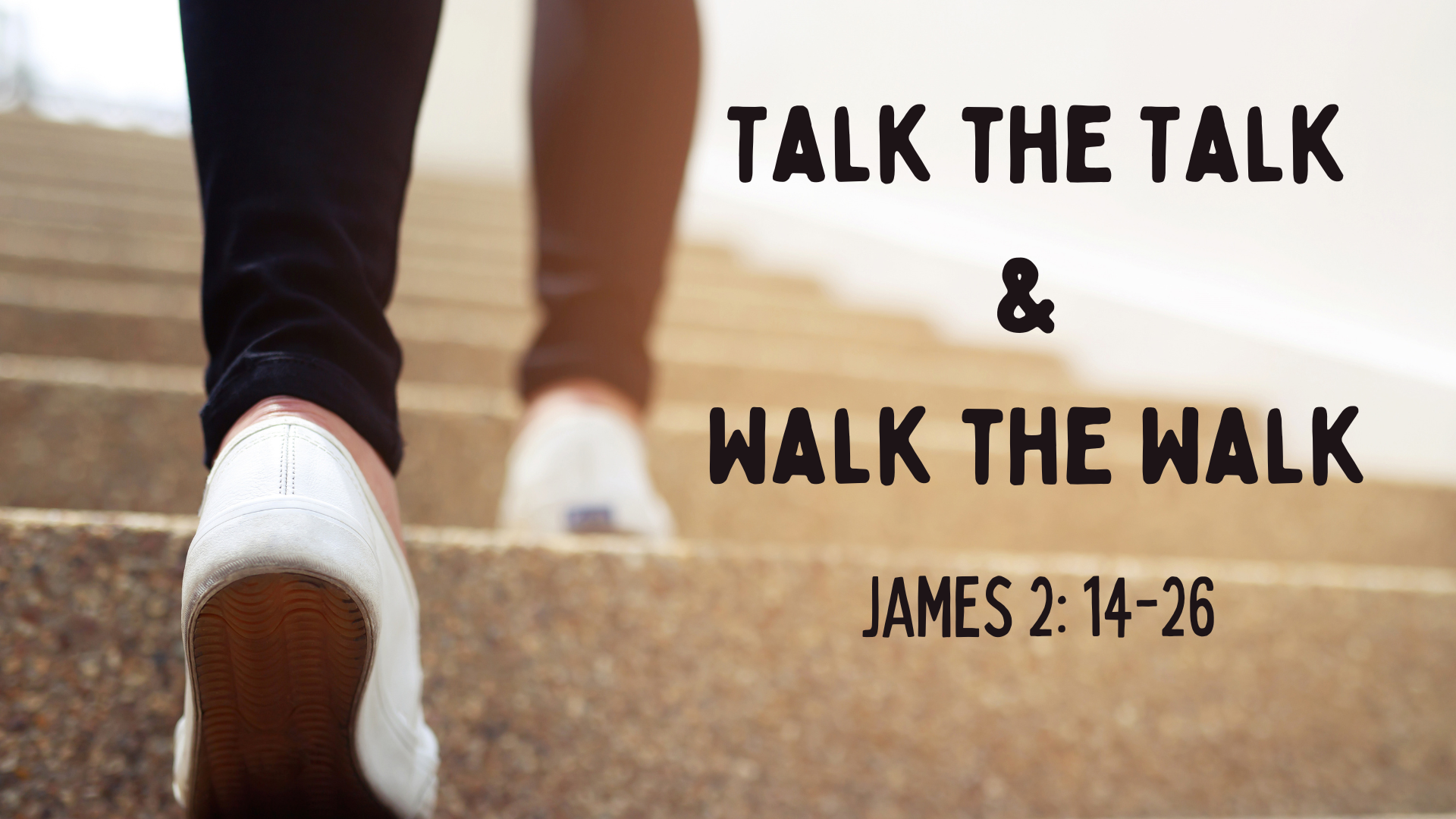Talk the Talk and Walk the Walk