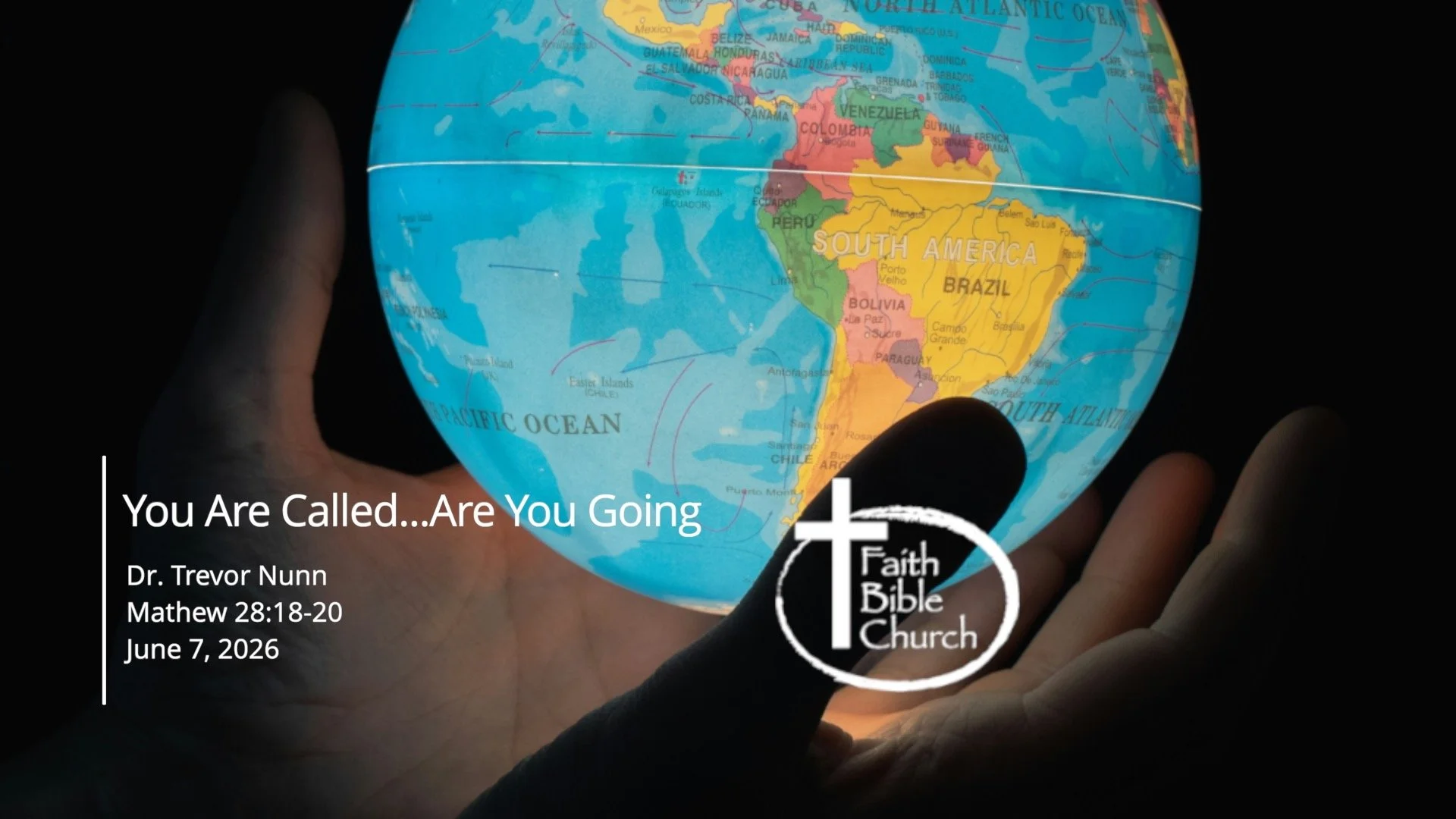You Are Sent...Are You Going