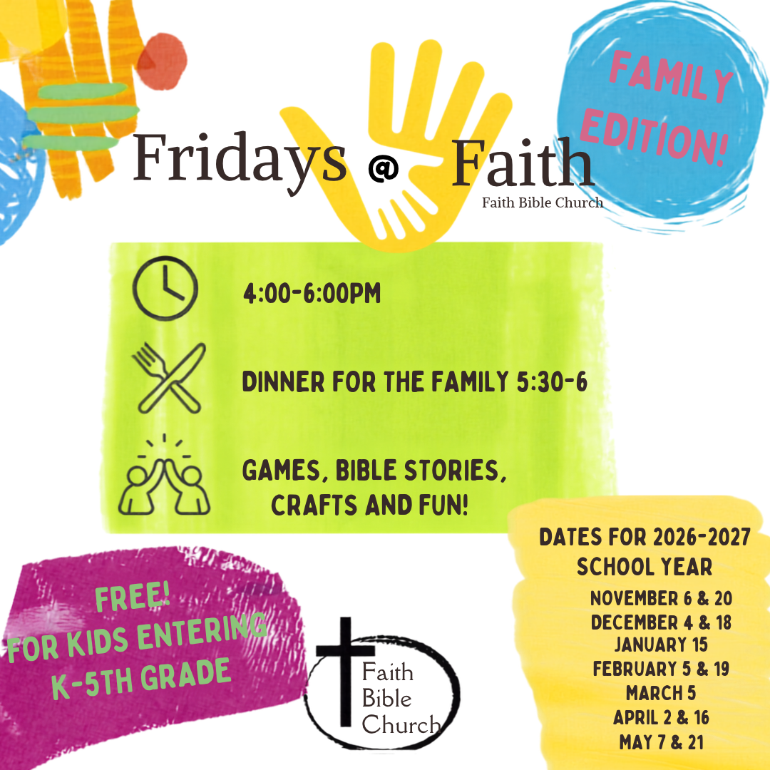 Fridays At Faith