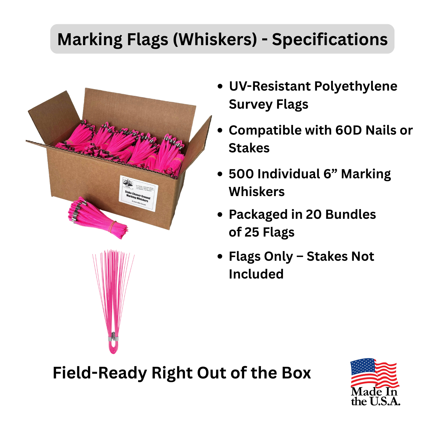 Marking Flags (Whiskers) Pink 500 Count - Specifications.png