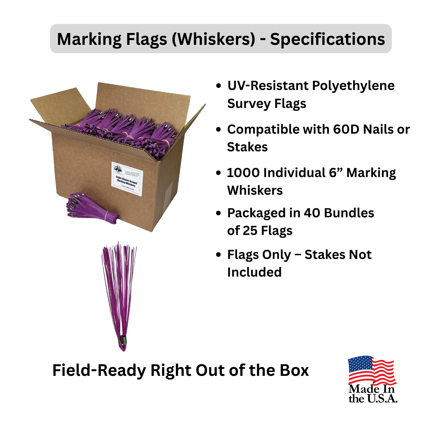 Marking Flags (Whiskers) Purple 1000 Count - Specifications.png