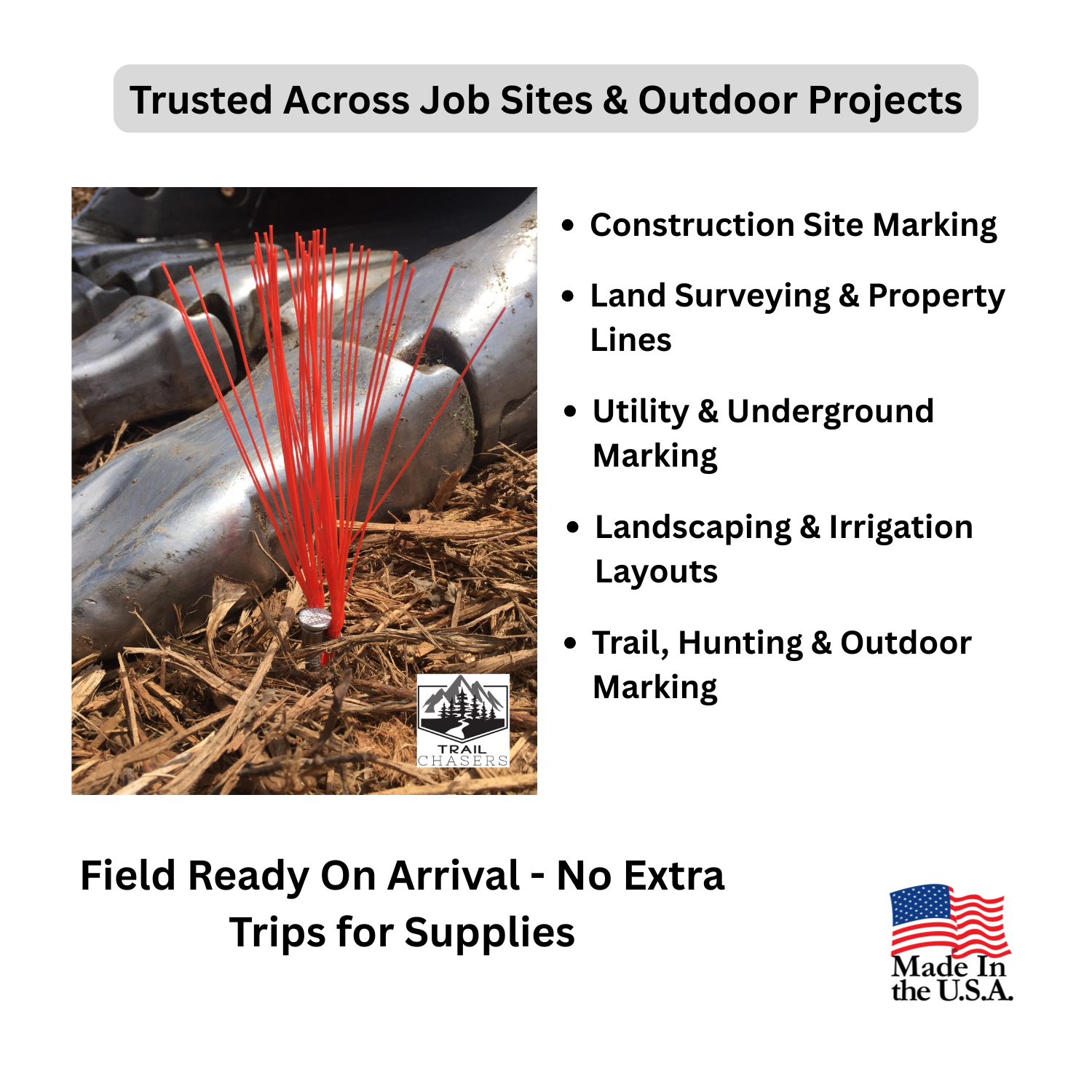 Survey construction landscaping utility marking with whisker flags outdoor use.png