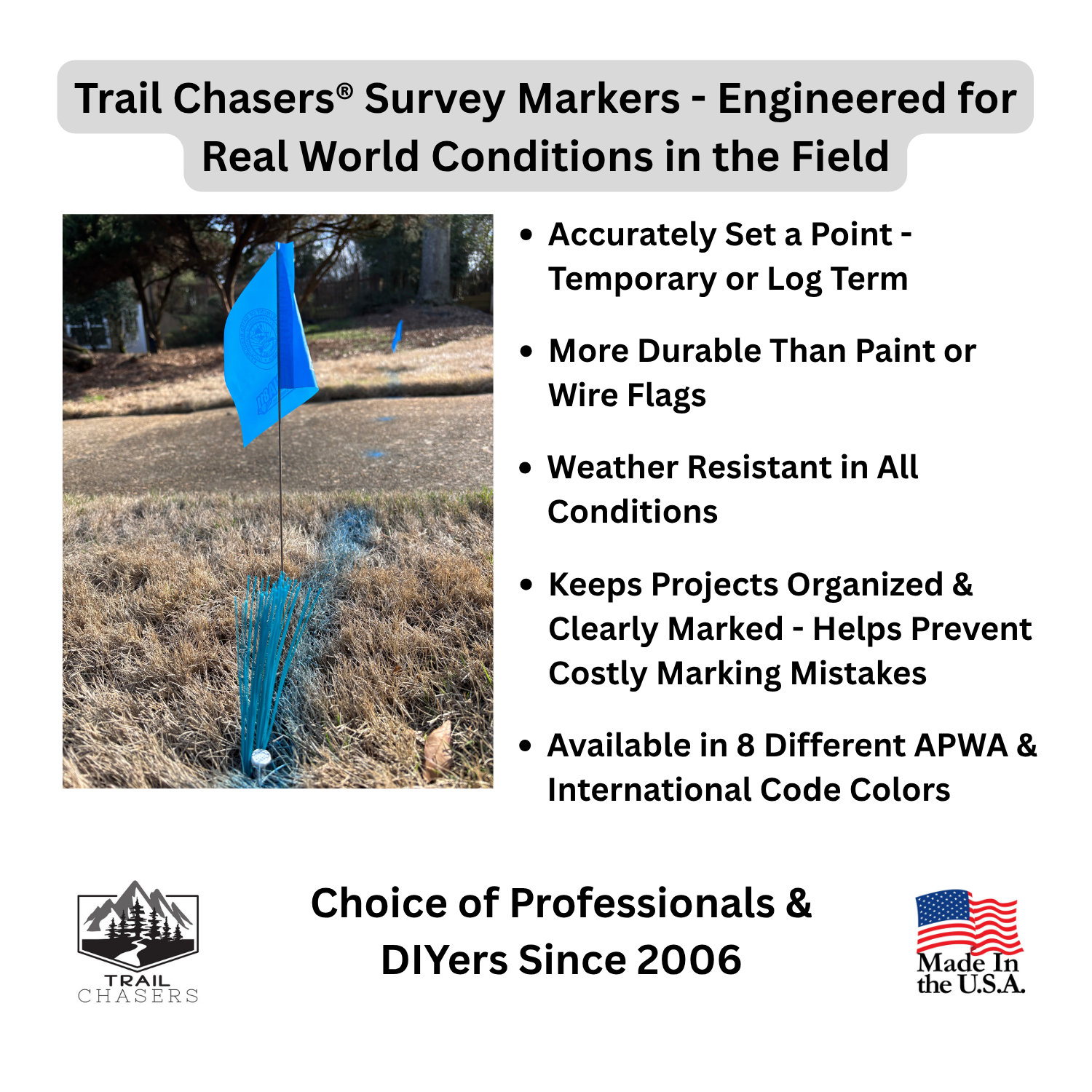 Trail Chasers Survey Markers Blue Built for Real Conditions in the Field - Survey Tools for Professionals and DIYers.png