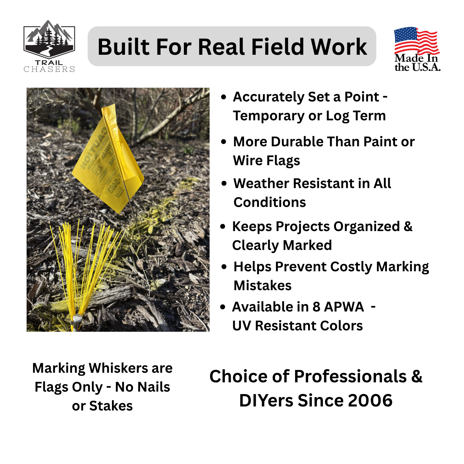 Trail Chasers Yellow Marking Flags Tools for Professional and DIY Field Use.png