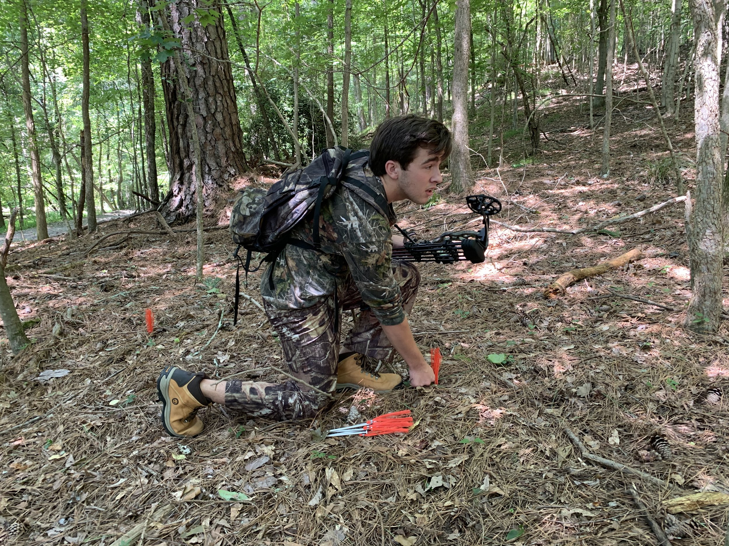 Archery Hunting with Trail Chasers Ground Markers.jpg