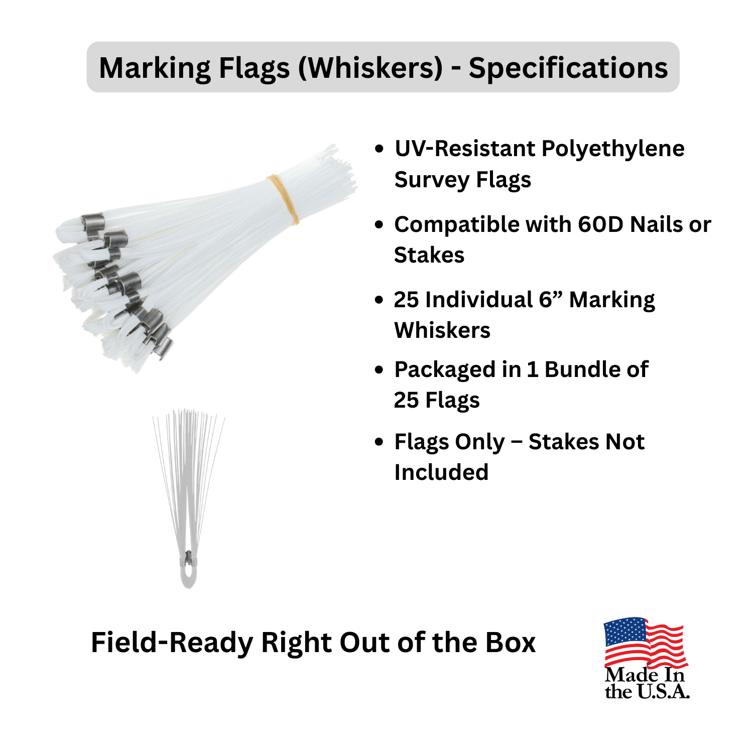 Marking Flags (Whiskers) White 25 Count - Specifications.png