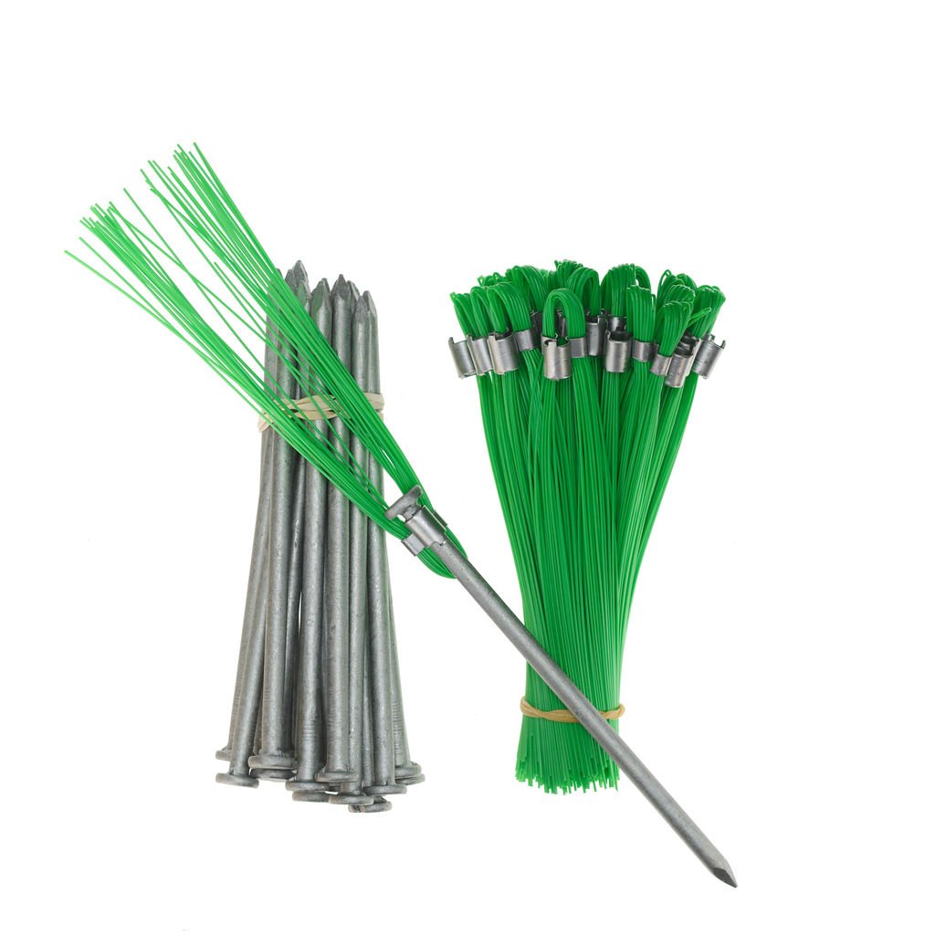 Trail Chasers 25-Pack Green Heavy Duty Survey Markers Steel