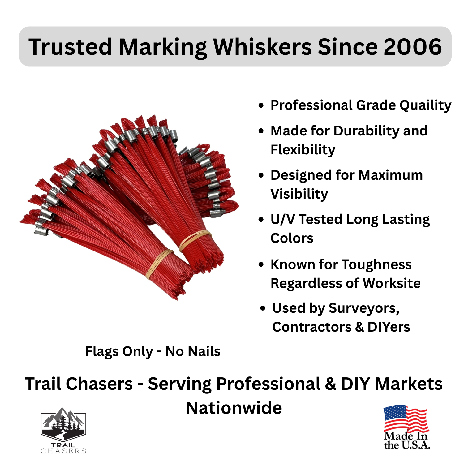 Trail Chasers Red Marking Flags for Survey Construction Landscaping.png