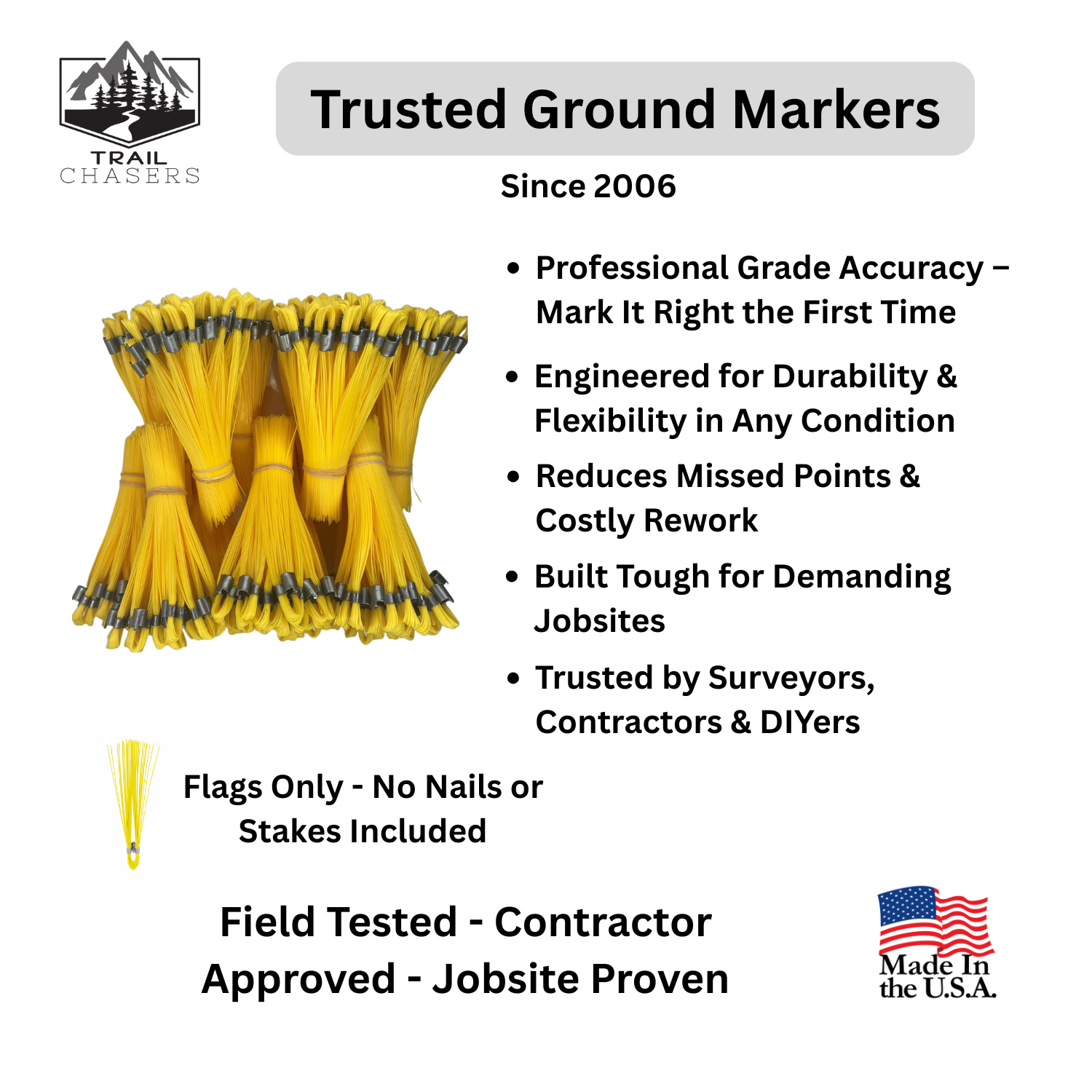 Trail Chasers Trusted Ground Markers Since 2006 - Yellow.png