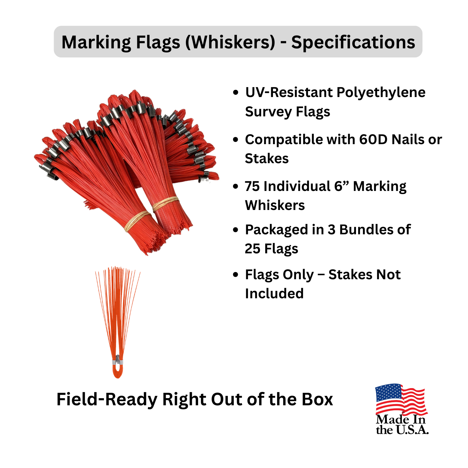 Marking Flags (Whiskers) Orange 75 Count - Specifications.png
