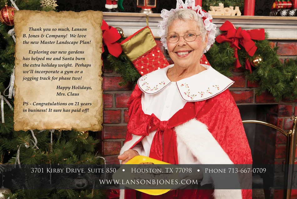 Mr. & Mrs. Claus’ Master Landscape Plan by Lanson B. Jones