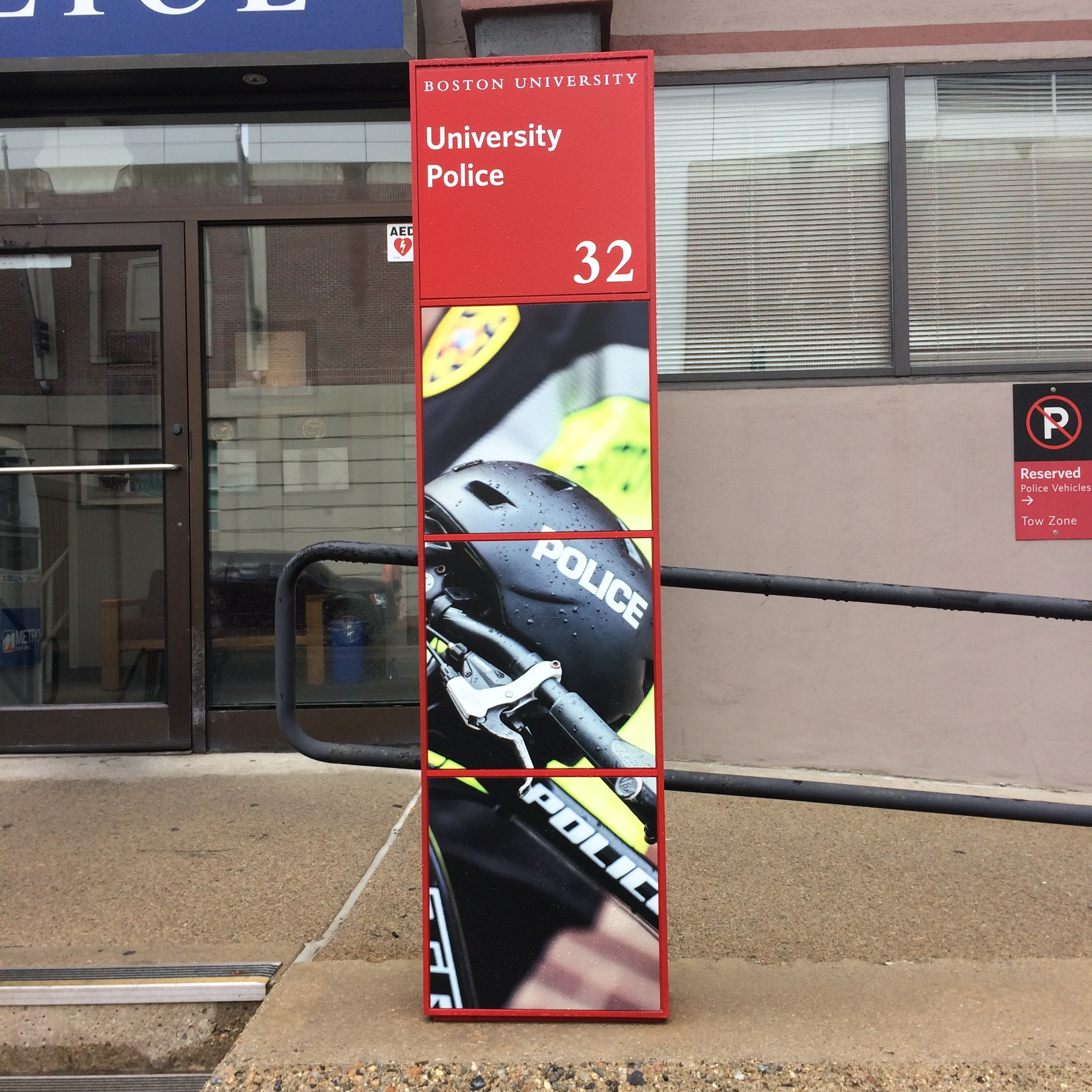  2018 Boston University Wayfinding imagery refresh: Creative direction of overall concepts and photo shoots. 