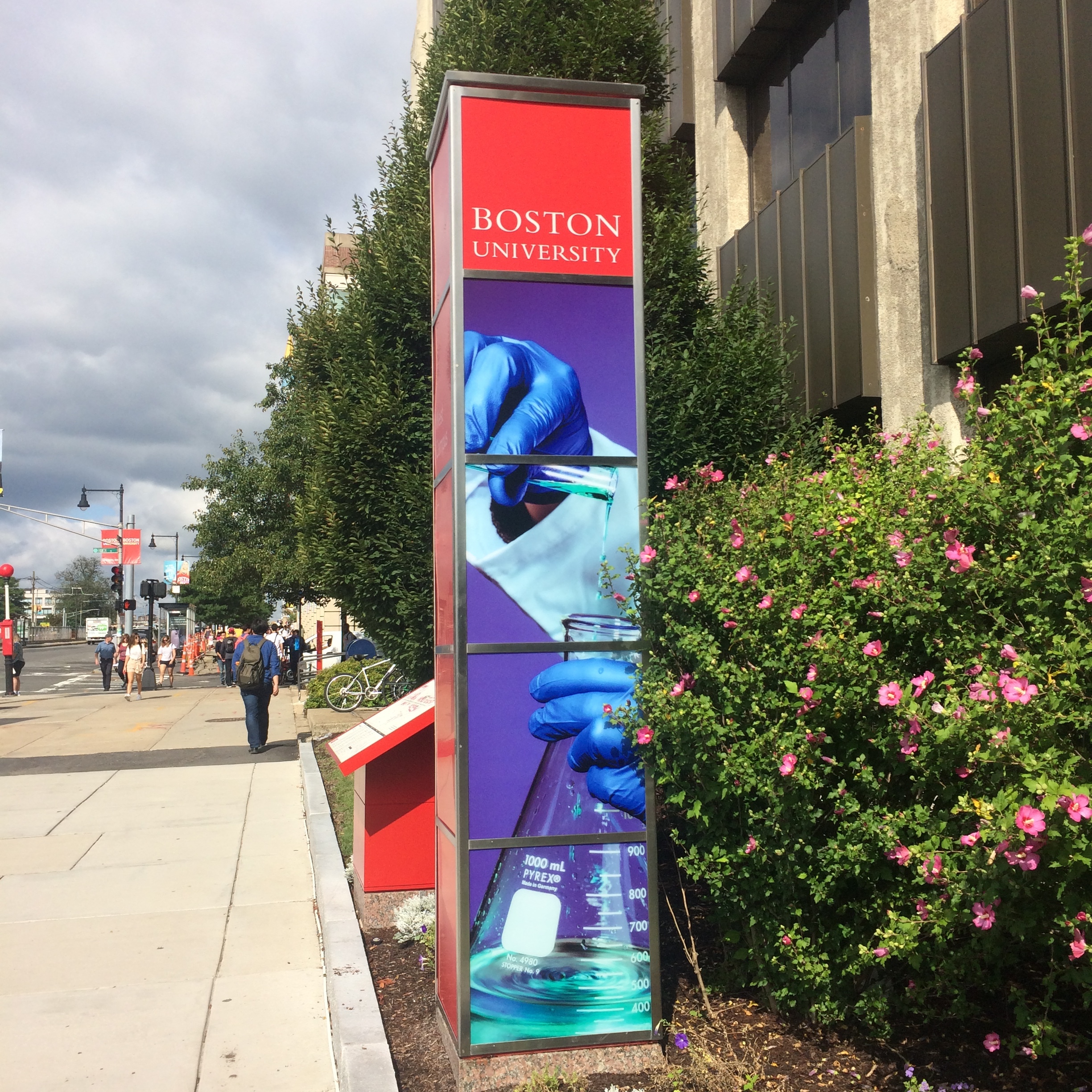  Boston University Wayfinding imagery refresh: Creative direction of overall concepts and photo shoots. 