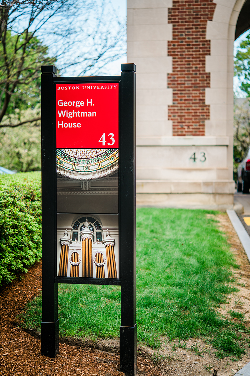  Boston University Wayfinding imagery refresh: Creative direction of overall concepts and photo shoots. 