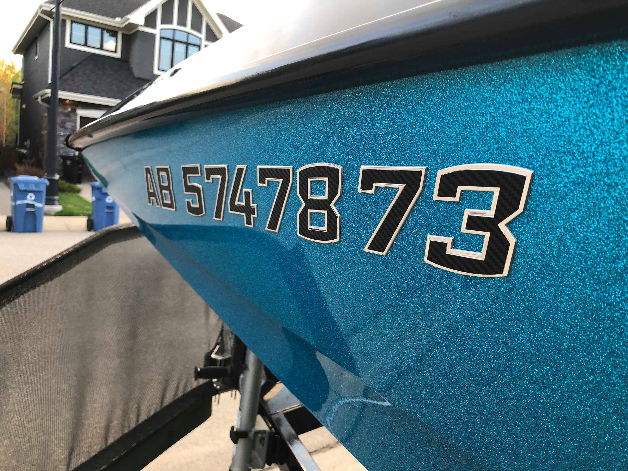 Custom Boat Registration Numbers