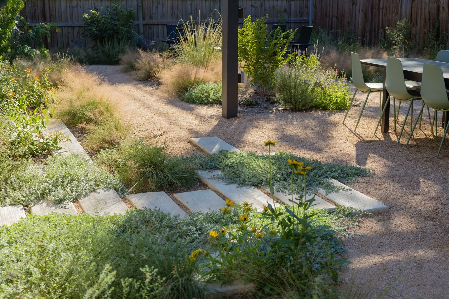 I wanted to share one more project from 2025 before winter finally comes. This yard is for a young family who needed lots of spaces to play, gather, explore, and create. 

If this pergola looks familiar, we built one just like it around the same time