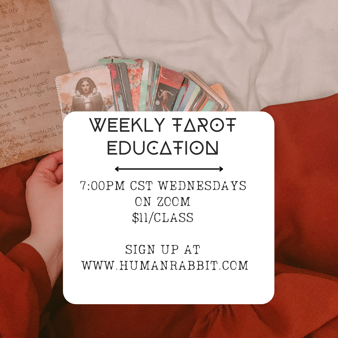 Weekly Tarot Education (Copy) (Copy) (Copy) (Copy) (Copy) (Copy)