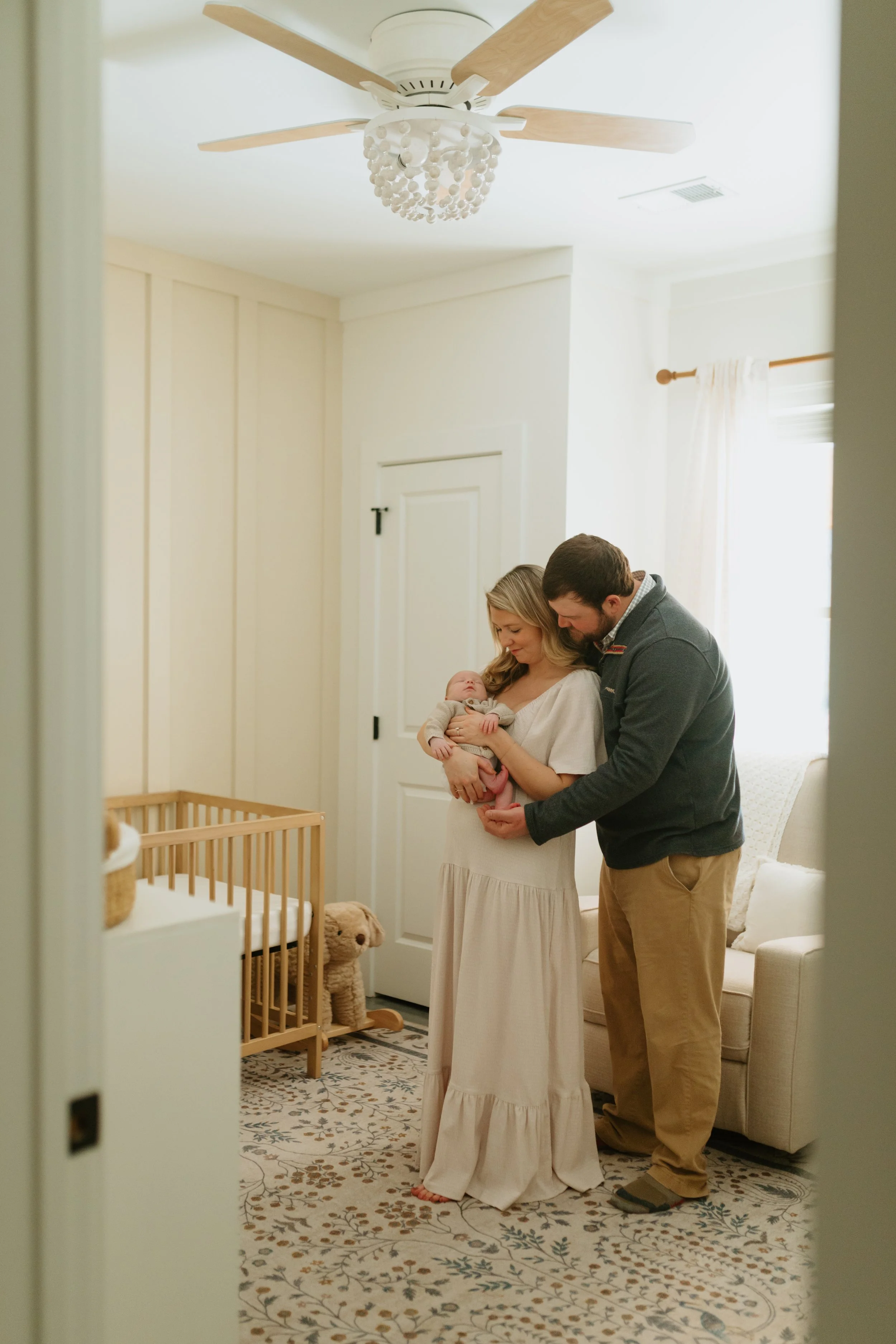 Rodgers Family // In home newborn session
