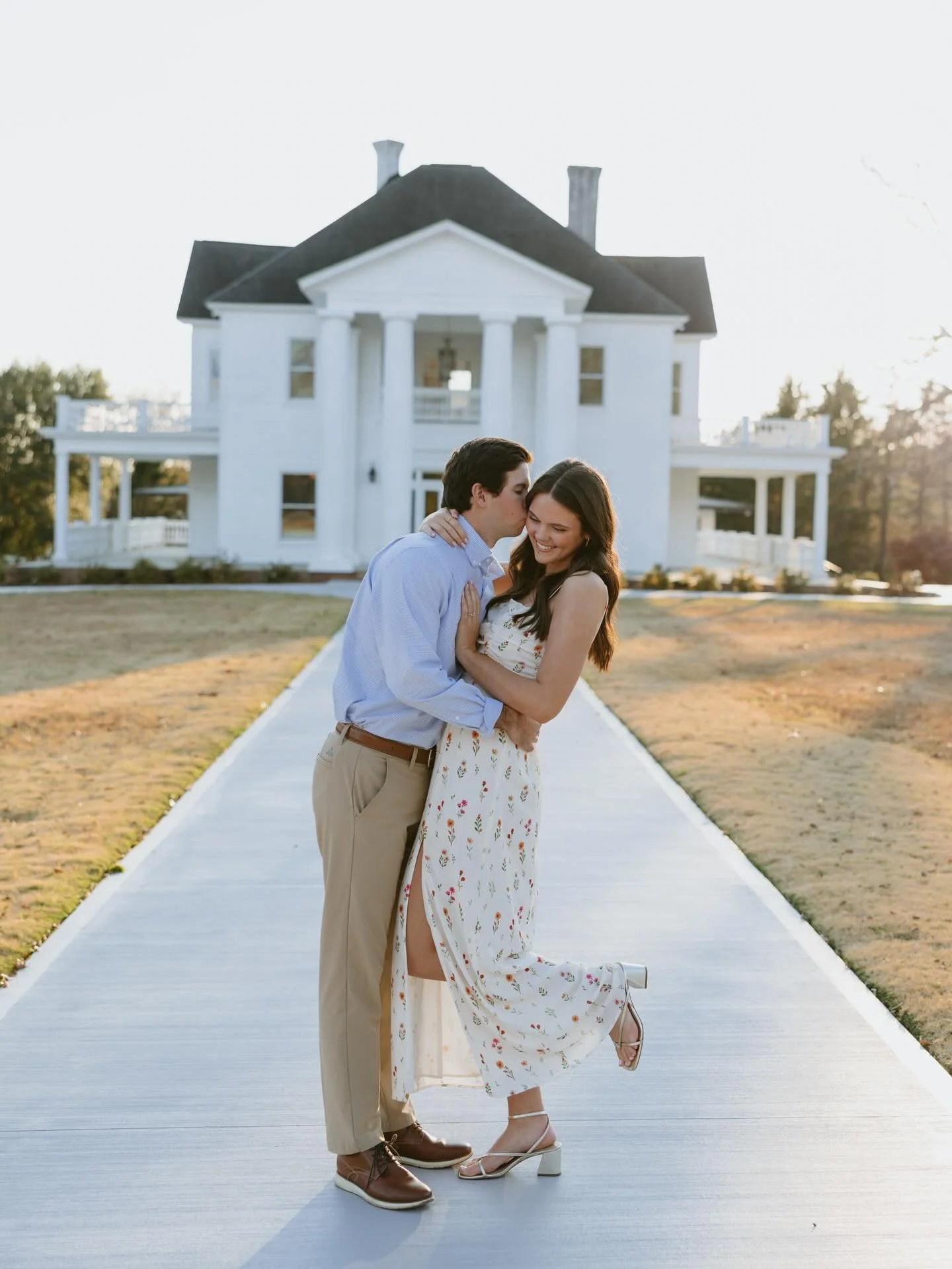Lucy &amp; Jacob&rsquo;s engagement session at one of my favorite venues &mdash; @heatherhillevents 🤍