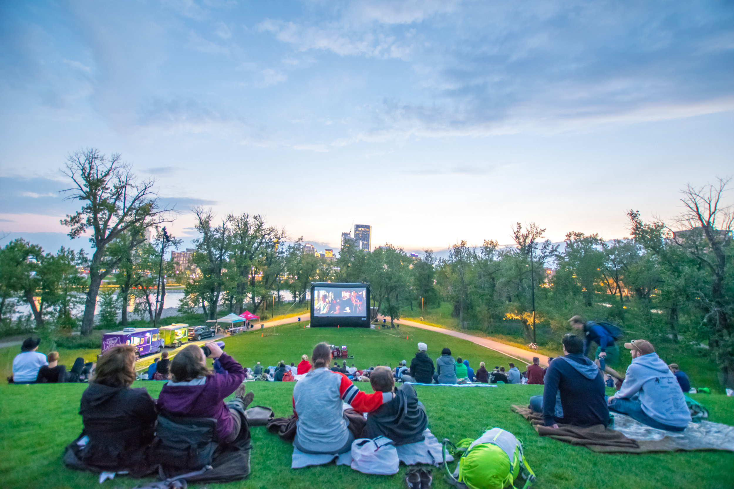 movie in the park