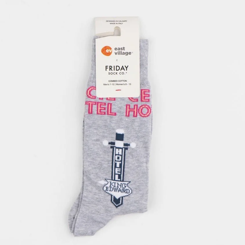 East Village Neon Sign Socks